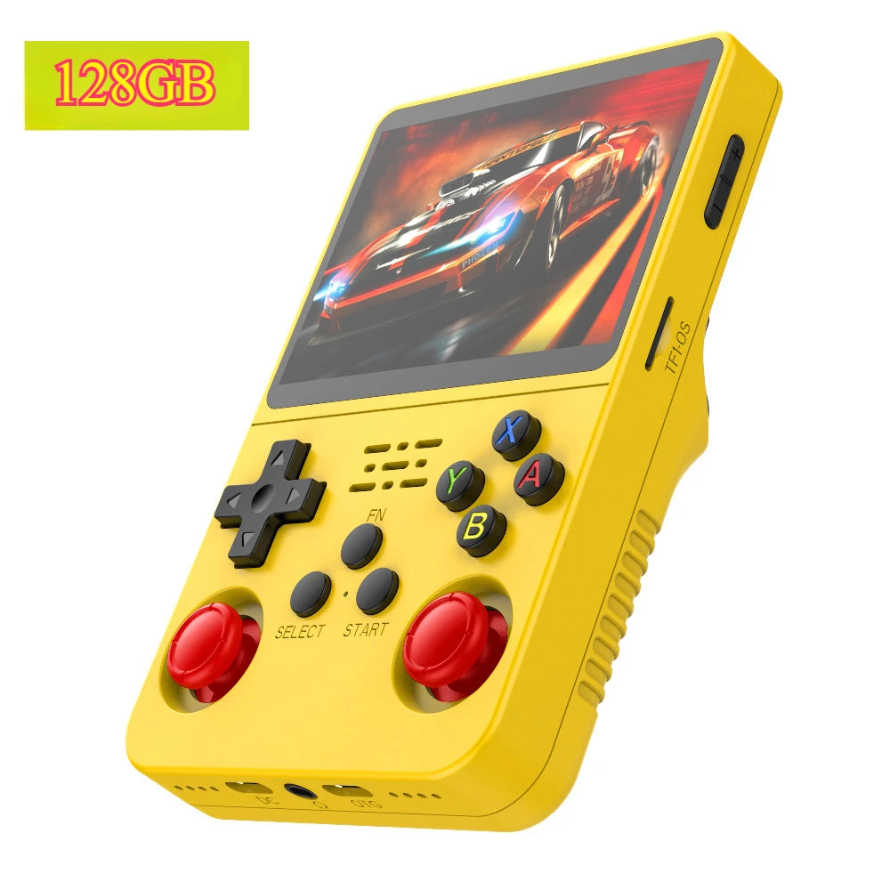BOYHOM 256G/128G/64G R36S ARKOS 2.0 Retro Handheld Game Console 3.5'' IPS screen,Portable Pocket Game Player for  children gift