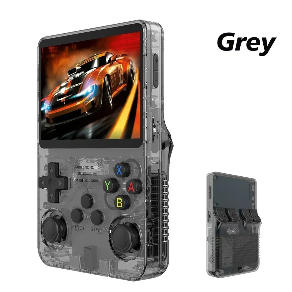 BOYHOM 256G/128G/64G R36S ARKOS 2.0 Retro Handheld Game Console 3.5'' IPS screen,Portable Pocket Game Player for  children gift